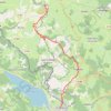 Trace GPS [Itinéraire] Etape GR70 Landos - Langogne, itinéraire, parcours