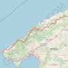 Trace GPS Majorque - Serra de Tramuntana, itinéraire, parcours