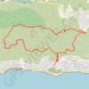 Trace GPS Sentier des crêtes - grande boucle, itinéraire, parcours