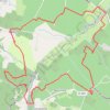 Trace GPS Chemin Faisant au golf de Teynac, itinéraire, parcours