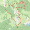 Trace GPS Rando-Chemin du bois de Vialle Lavoine 03, itinéraire, parcours