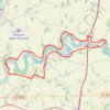 Trace GPS Les Anguillères - Bray-sur-Somme, itinéraire, parcours