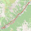 Trace GPS Pont d'Espagne - Circuit des cascades, itinéraire, parcours