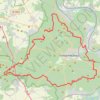 Trace GPS TMF (Tour du Massif de Fontainebleau), itinéraire, parcours
