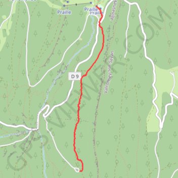 Trace GPS [Itinéraire] Ferme Guichard A/R, itinéraire, parcours