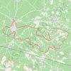 Trace GPS 🚴 Trace ,grande boucle des châteaux du Saint-Émilion, itinéraire, parcours