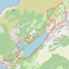 Trace GPS Vandretur ved Stenhuggerstien, itinéraire, parcours