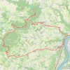 Trace GPS Sur les hauteurs de Condrieu, itinéraire, parcours