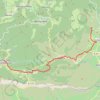 Trace GPS modification duilhac-tuchan gite saint roch, itinéraire, parcours