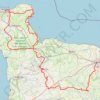 Trace GPS Carentan (50500), Carentan-les-Marais, Manche, Normandie, France - Caen (14000), Calvados, Normandie, France, itinéraire, parcours