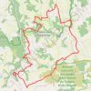 Trace GPS Monts d'Arrée, Le Cloitre, itinéraire, parcours