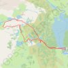 Trace GPS Les lacs du désert du Carlit, itinéraire, parcours