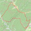 Trace GPS Oberbronn-Muhlthal-Philippsbourg, itinéraire, parcours