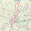 Trace GPS Zwalm-Terneuzen 142K, itinéraire, parcours