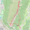 Trace GPS Le Néron en boucle depuis Narbonne (Chartreuse), itinéraire, parcours