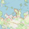Trace GPS Tour du Golfe du Morbihan - Saint-Gildas-de-Rhuys, Sarzeau, itinéraire, parcours