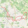 Trace GPS Mouthiers Fouquebrune 500p, itinéraire, parcours