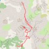 Trace GPS Le Cimet - Le Pelat, itinéraire, parcours