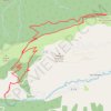 Trace GPS Crète de Charamel, itinéraire, parcours