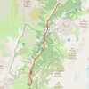 Trace GPS Refuge du Roc de la Pêche par les Prioux, itinéraire, parcours