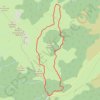 Trace GPS Ax Chioula Col de Marmare, itinéraire, parcours