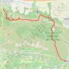 Trace GPS Randonnée dans les Alpilles, itinéraire, parcours