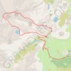 Trace GPS Pic de Bastampe, pic de Chanchou depuis Bué, itinéraire, parcours