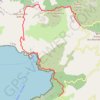 Trace GPS Girolata par Palmarella, itinéraire, parcours