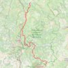 Trace GPS Traversée du parc naturel régional des Causses du Quercy, itinéraire, parcours
