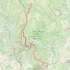Trace GPS Rocamadour - Saint-Projet, itinéraire, parcours