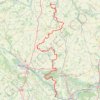 Trace GPS Cires-lès-Mello - Berny-sur-Noye, itinéraire, parcours