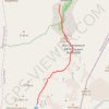 Trace GPS Descente à Aremd depuis le refuge du Toubkal, itinéraire, parcours