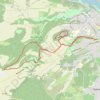 Trace GPS Combe Persil et Serpent, itinéraire, parcours
