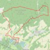 Trace GPS Le sentier forestier de Froidmont, itinéraire, parcours