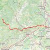 Trace GPS D'Avignon aux Cévennes, itinéraire, parcours