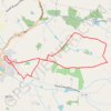 Trace GPS Lamontjoie, bastide de Gascogne - Pays d'Albret, itinéraire, parcours