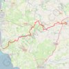 Trace GPS Les belvédères du Mont-Saint-Michel : de Villedieu-les-Poêles à Carolles, itinéraire, parcours