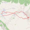 Trace GPS St-Véran Pic - Ski de rando, itinéraire, parcours