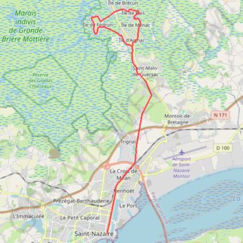 Trace GPS CAR-trace-Liaison-Briere-20210712, itinéraire, parcours