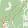 Trace GPS Randonnée chartreuse de Valbonne nord, itinéraire, parcours