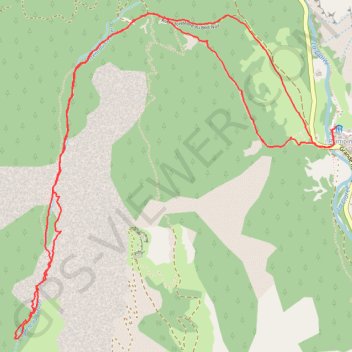 Trace GPS Fort de Lenlon, itinéraire, parcours