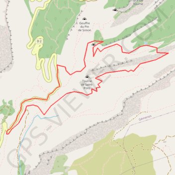 Trace GPS Vallon des Crides - Gémenos, itinéraire, parcours