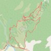 Trace GPS Boucle vers Yeba (Ainsa - Espagne), itinéraire, parcours