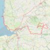 Trace GPS Etape Sourdeval Granville, itinéraire, parcours