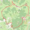 Trace GPS Tour du Cirque de Mendailles, itinéraire, parcours