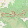Trace GPS Les Barres de Fontblanche, itinéraire, parcours