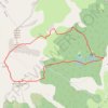 Trace GPS Lac de l'Hivernet et crêtes jusqu'au Mont Guillaume, itinéraire, parcours