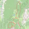 Trace GPS Pravouta & Bec Charvet, itinéraire, parcours