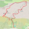 Trace GPS Circuit Saint Ser Pic des Mouches, itinéraire, parcours