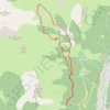 Trace GPS Rando vacherie anduebis, itinéraire, parcours
